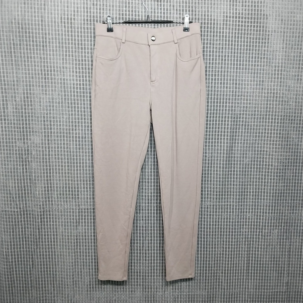 Truth by Republic Womens‎ Skinny Pants Stretch High Rise 6 Taupe